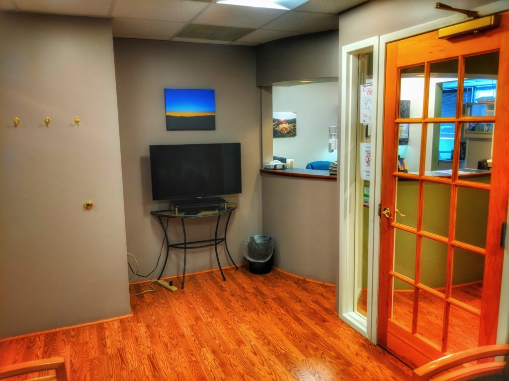 The Reception Area At Shah Dentistry